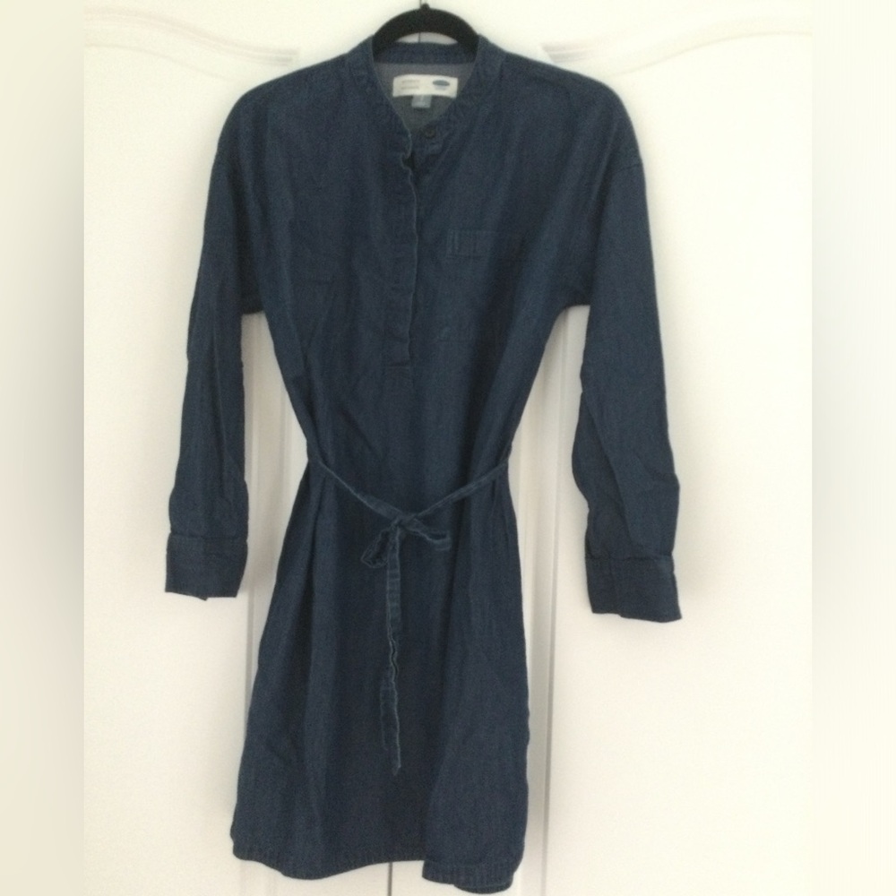 Denim Maternity Dress